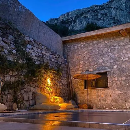 19th Century Neo-modern Kabak Valley Stone House Hotel
