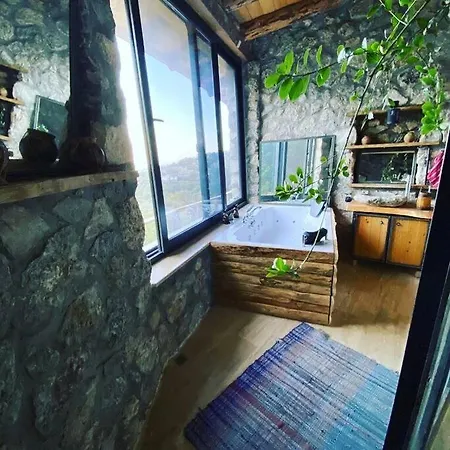 19th Century Neo-modern Kabak Valley Stone House Hotel