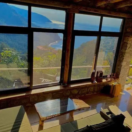 19th Century Neo-modern Kabak Valley Stone House